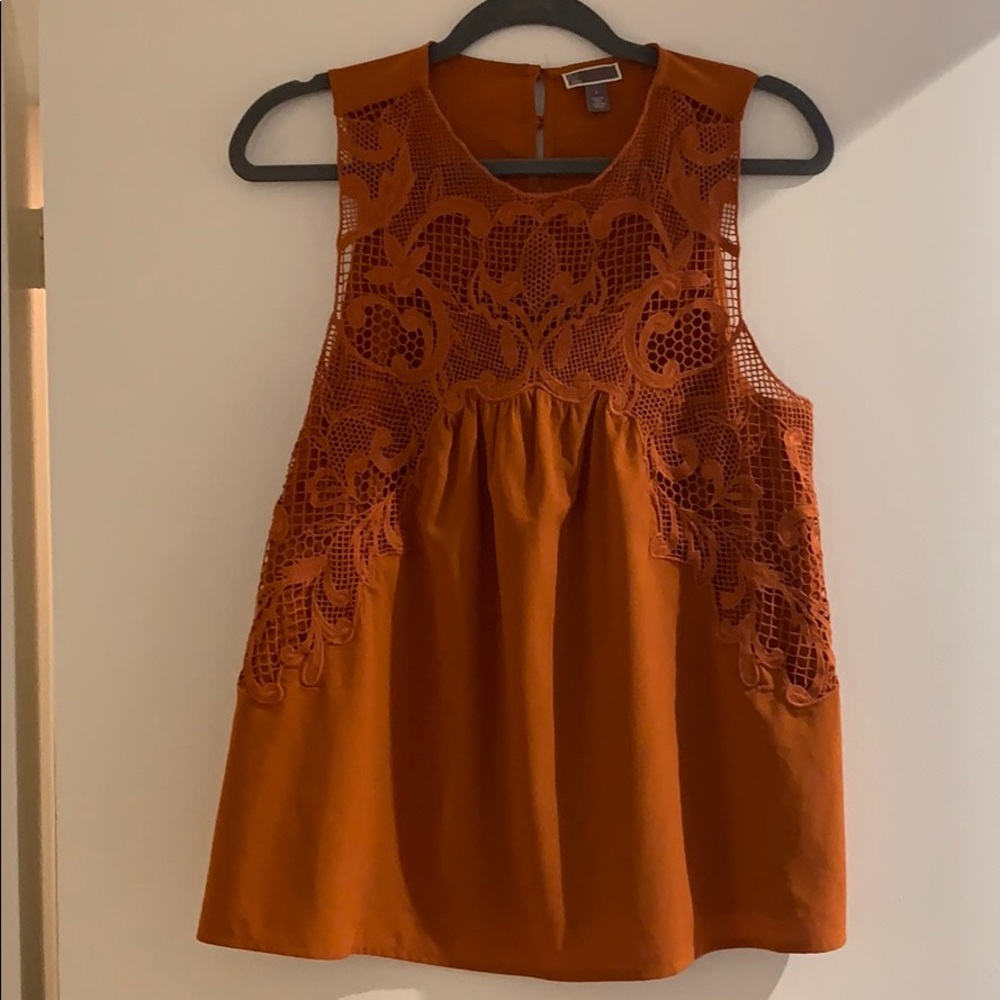 Lace detail blouse